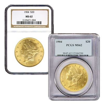 $20 gold liberty double eagle