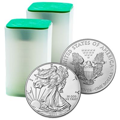 american silver eagle roll coins