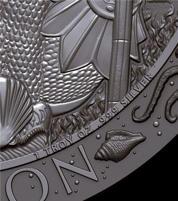 atlantis silver round mythical cities