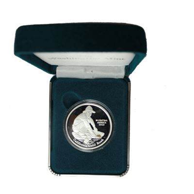 central america proof silver california