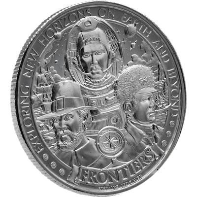frontiers silver round pilgrims