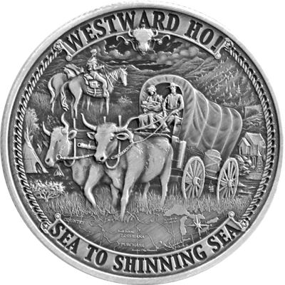frontiers silver round westward mason