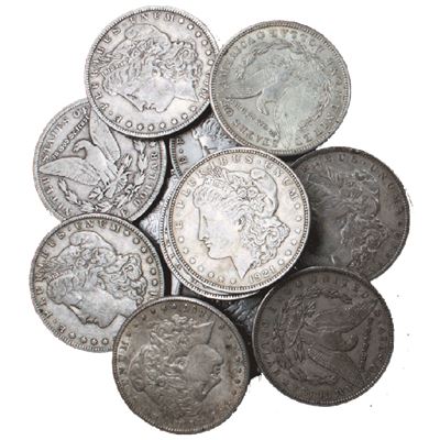 morgan silver dollar very good