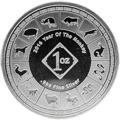 silver year the monkey round