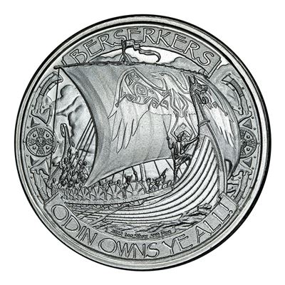 vikings silver round pure mason